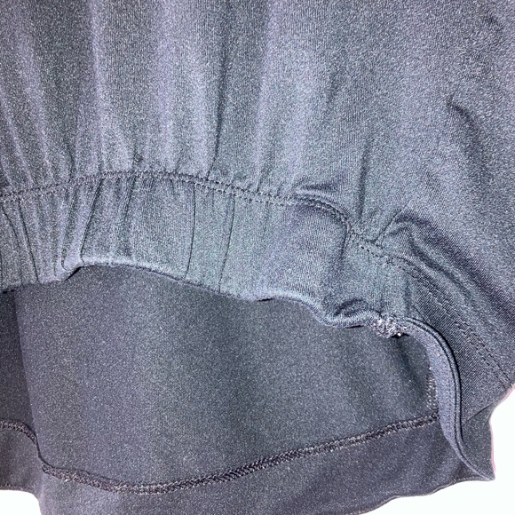 Nike Black Long Sleeve Cropped Top S - Picture 5 of 7